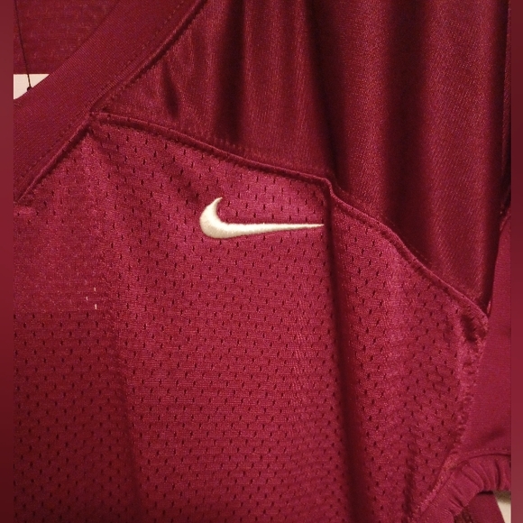 Nike Mens L Vapor Varsity Tackle Football Burgndy Practice Jersey 908729-057 NWT - Picture 2 of 11